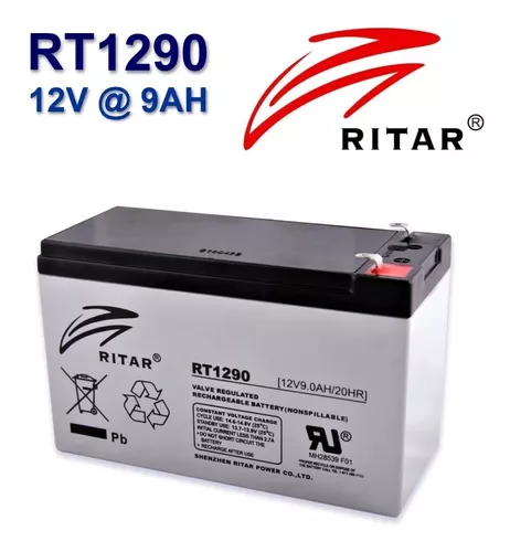 Ritar 12V 9Ah AGM SLA Battery – High Performance Sealed Lead Acid UPS Battery